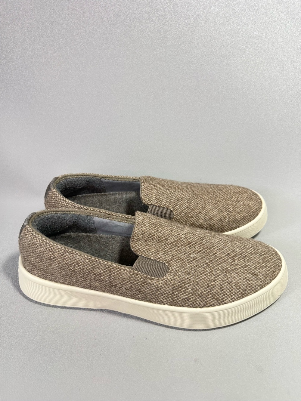 Allbirds Weathered Brown Slip-On Tweed Loafers